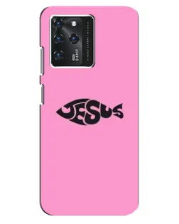 Чехол для ZTE Blade V30 с картинкой «Розовый символ Jesus» Чехол для ZTE Blade V30 с картинкой «Розовый символ Jesus»