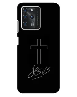 Чехол для ZTE Blade V30 с картинкой «Графический крест Jesus» Чехол для ZTE Blade V30 с картинкой «Графический крест Jesus»