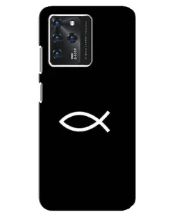 Чехол для ZTE Blade V30 с картинкой «Символ рыбы Jesus» Чехол для ZTE Blade V30 с картинкой «Символ рыбы Jesus»