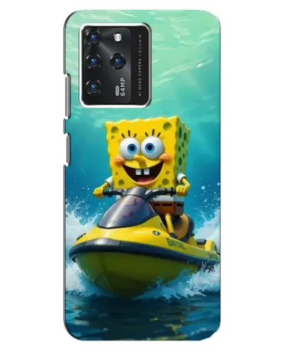 Чехол для ZTE Blade V30 с картинкой «Спанч Боб на гидроцикле» Чехол для ZTE Blade V30 с картинкой «Спанч Боб на гидроцикле»