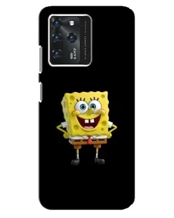 Чехол для ZTE Blade V30 с картинкой «Классический Губка Боб»