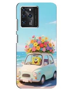 Чехол для ZTE Blade V30 с картинкой «Автомобильное путешествие»
