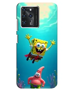 Чехол для ZTE Blade V30 с картинкой «Спанч Боб под водой» Чехол для ZTE Blade V30 с картинкой «Спанч Боб под водой»