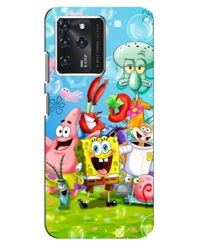 Чехол для ZTE Blade V30 с картинкой «Губка Боб и друзья» Чехол для ZTE Blade V30 с картинкой «Губка Боб и друзья»