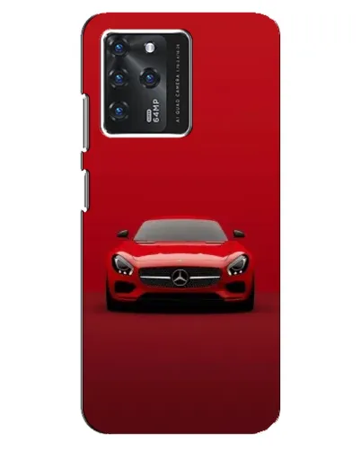 Чехол для ZTE Blade V30 с картинкой «Красный Mercedes AMG»