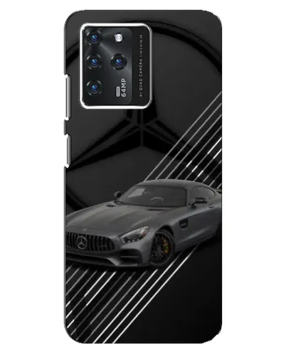 Чехол для ZTE Blade V30 с картинкой «Mercedes AMG — графика»