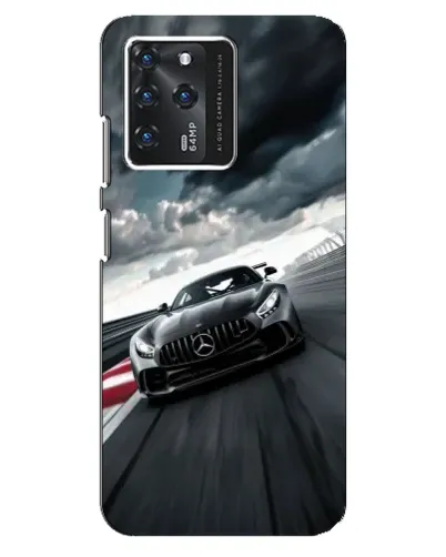 Чехол для ZTE Blade V30 с картинкой «Гоночный Mercedes AMG»