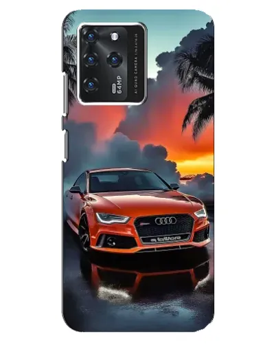 Чехол для ZTE Blade V30 с картинкой «Audi — закат» Чехол для ZTE Blade V30 с картинкой «Audi — закат»