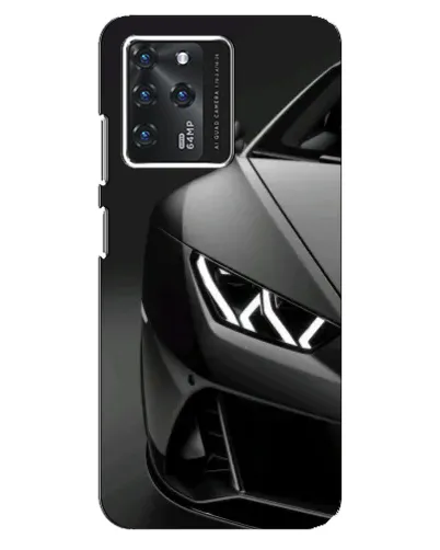 Чехол для ZTE Blade V30 с картинкой «Lamborghini фары детализация»