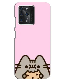 Чехол для ZTE Blade V30 с картинкой «Pusheen и печенье» Чехол для ZTE Blade V30 с картинкой «Pusheen и печенье»