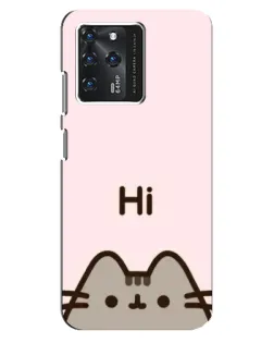 Чехол для ZTE Blade V30 с картинкой «Пушин говорит Hi» Чехол для ZTE Blade V30 с картинкой «Пушин говорит Hi»