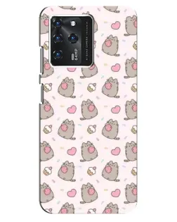 Чехол для ZTE Blade V30 с картинкой «Пушин и сладости»