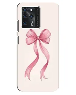 Чехол для ZTE Blade V30 с картинкой «Розовый бант»