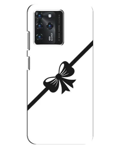 Чехол для ZTE Blade V30 с картинкой «Диагональный бант»