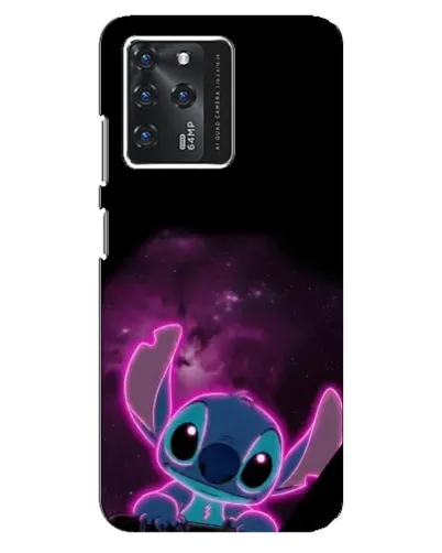 Чехол для ZTE Blade V30 с картинкой «Неоновый Stitch»