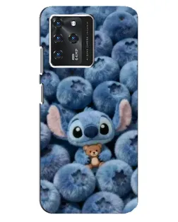 Чехол для ZTE Blade V30 с картинкой «Стич и голубика» Чехол для ZTE Blade V30 с картинкой «Стич и голубика»