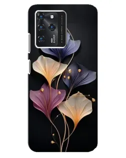 Чехол для ZTE Blade V30 с картинкой «Лиловые цветы грации»