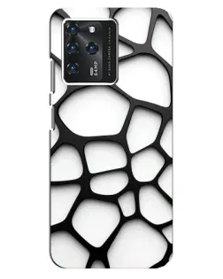 Чехол для ZTE Blade V30 с картинкой «Белая объемная сетка» Чехол для ZTE Blade V30 с картинкой «Белая объемная сетка»