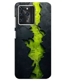 Чехол для ZTE Blade V30 с картинкой «Салатовый разлом скалы» Чехол для ZTE Blade V30 с картинкой «Салатовый разлом скалы»