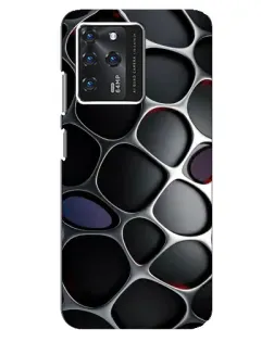 Чехол для ZTE Blade V30 с картинкой «Объемная темная решетка» Чехол для ZTE Blade V30 с картинкой «Объемная темная решетка»