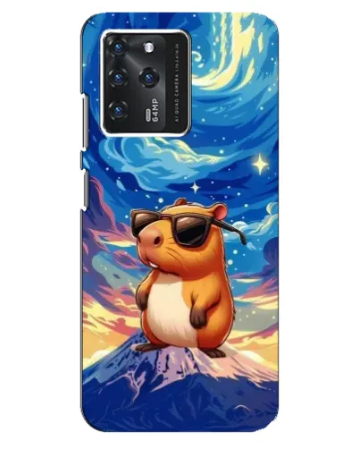 Чохол для ZTE Blade V30 з картинкою «Капібара Ван Гога»