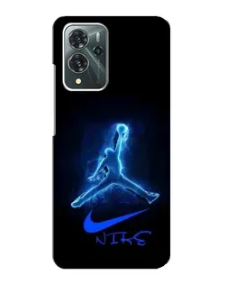 Чехол для ZTE Blade V40 Pro с картинкой «Jordan Neon Blue» Чехол для ZTE Blade V40 Pro с картинкой «Jordan Neon Blue»