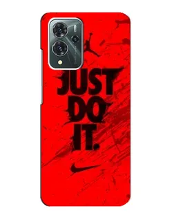 Чехол для ZTE Blade V40 Pro с картинкой «Nike Just Do It» Чехол для ZTE Blade V40 Pro с картинкой «Nike Just Do It»