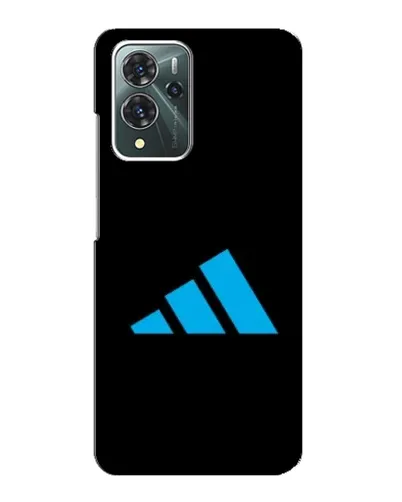 Чехол для ZTE Blade V40 Pro с картинкой «Adidas Cyan Logo»