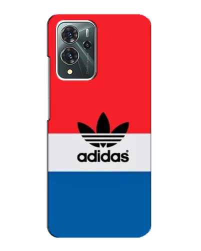 Чехол для ZTE Blade V40 Pro с картинкой «Ретро блоки Adidas»
