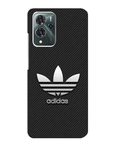 Чехол для ZTE Blade V40 Pro с картинкой «Adidas Карбоновая текстура»