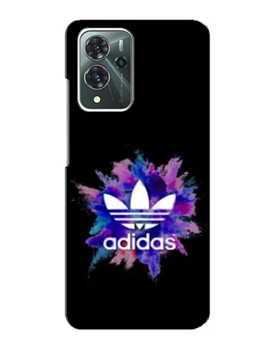 Чехол для ZTE Blade V40 Pro с картинкой «Взрыв красок Adidas»