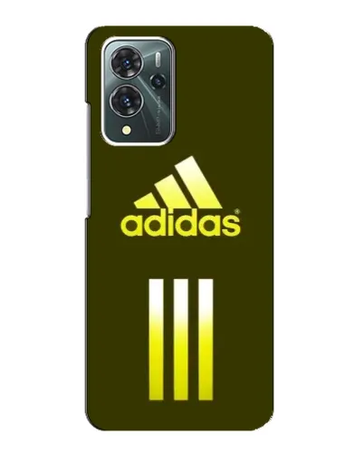 Чехол для ZTE Blade V40 Pro с картинкой «Оливковый градиент Adidas»