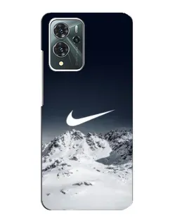 Чехол для ZTE Blade V40 Pro с картинкой «Nike — зимние горы» Чехол для ZTE Blade V40 Pro с картинкой «Nike — зимние горы»