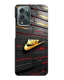 Чехол для ZTE Blade V40 Pro с картинкой «Золотой Nike на металле» Чехол для ZTE Blade V40 Pro с картинкой «Золотой Nike на металле»