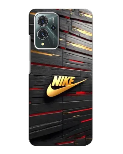Чехол для ZTE Blade V40 Pro с картинкой «Золотой Nike на металле» Чехол для ZTE Blade V40 Pro с картинкой «Золотой Nike на металле»