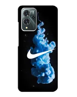 Чехол для ZTE Blade V40 Pro с картинкой «Nike и синий дым» Чехол для ZTE Blade V40 Pro с картинкой «Nike и синий дым»