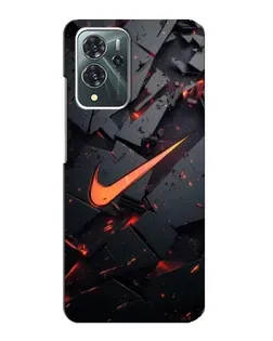 Чехол для ZTE Blade V40 Pro с картинкой «Nike — эффект разломов» Чехол для ZTE Blade V40 Pro с картинкой «Nike — эффект разломов»