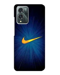 Чехол для ZTE Blade V40 Pro с картинкой «Синий пульс Nike» Чехол для ZTE Blade V40 Pro с картинкой «Синий пульс Nike»