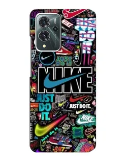 Чехол для ZTE Blade V40 Pro с картинкой «Яркий коллаж Nike» Чехол для ZTE Blade V40 Pro с картинкой «Яркий коллаж Nike»