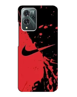 Чехол для ZTE Blade V40 Pro с картинкой «Красные брызги Nike» Чехол для ZTE Blade V40 Pro с картинкой «Красные брызги Nike»