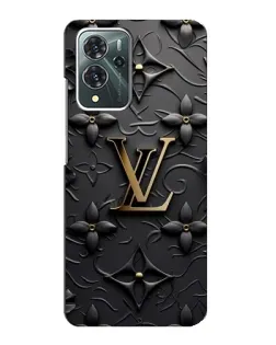 Чехол для ZTE Blade V40 Pro с картинкой «Кожаная текстура LV»