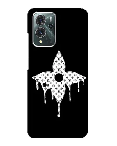 Чехол для ZTE Blade V40 Pro с картинкой «Цветочная монограмма» Чехол для ZTE Blade V40 Pro с картинкой «Цветочная монограмма»