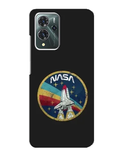 Чехол для ZTE Blade V40 Pro с картинкой «NASA — эмблема миссии»