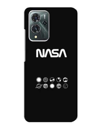 Чехол для ZTE Blade V40 Pro с картинкой «NASA — технический принт»