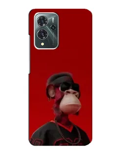 Чохол для ZTE Blade V40 Pro з картинкою «Bored Ape в червоному» Чохол для ZTE Blade V40 Pro з картинкою «Bored Ape в червоному»