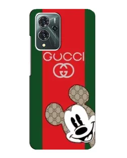 Чохол для ZTE Blade V40 Pro з картинкою «Gucci — смуги та Міккі»