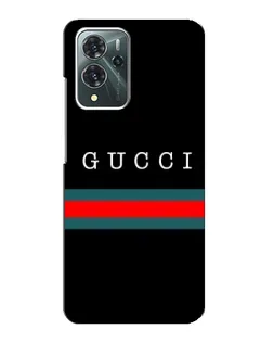 Чохол для ZTE Blade V40 Pro з картинкою «Gucci — червоний пояс»