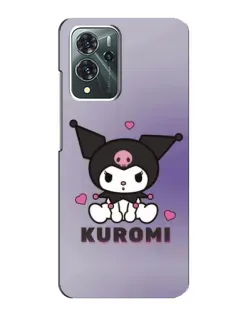 Чехол для ZTE Blade V40 Pro с картинкой «Kuromi — фиолетовый арт»