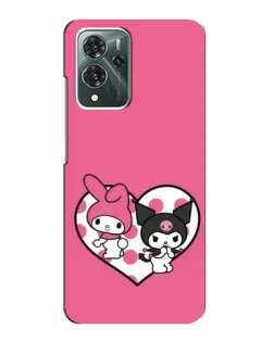 Чехол для ZTE Blade V40 Pro с картинкой «Kuromi и My Melody»