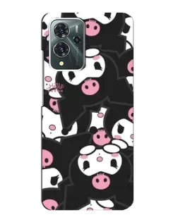 Чехол для ZTE Blade V40 Pro с картинкой «Паттерн голов Куроми»
